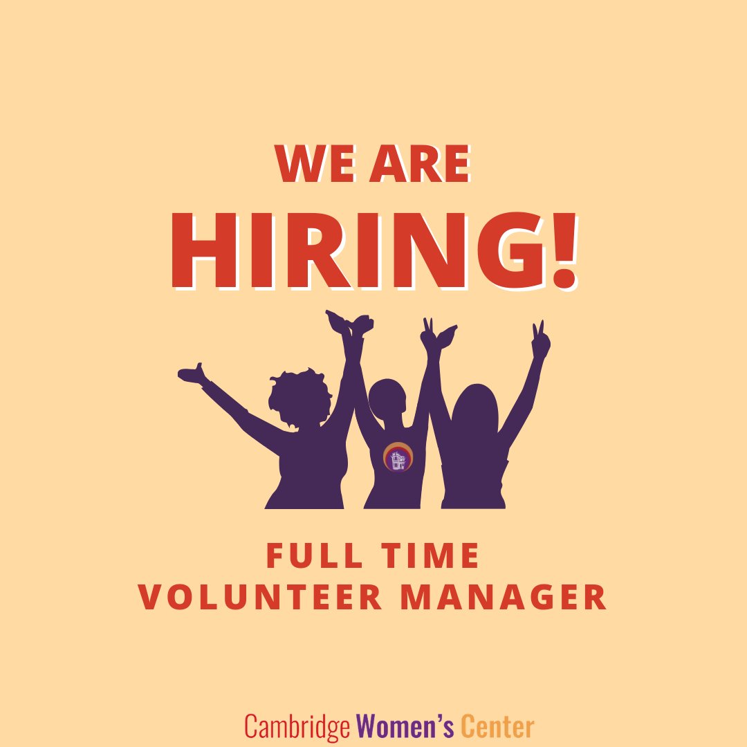 WomensCenter71's tweet photo. We're growing our small but mighty staff to include a full-time Volunteer Manager! Want to join a dynamic team working hard to build a supportive community space for women? Visit https://t.co/bLkFcHwDg6 to apply today and share with your networks 🤩 #hiring #women #community https://t.co/4T9P2tEGVQ