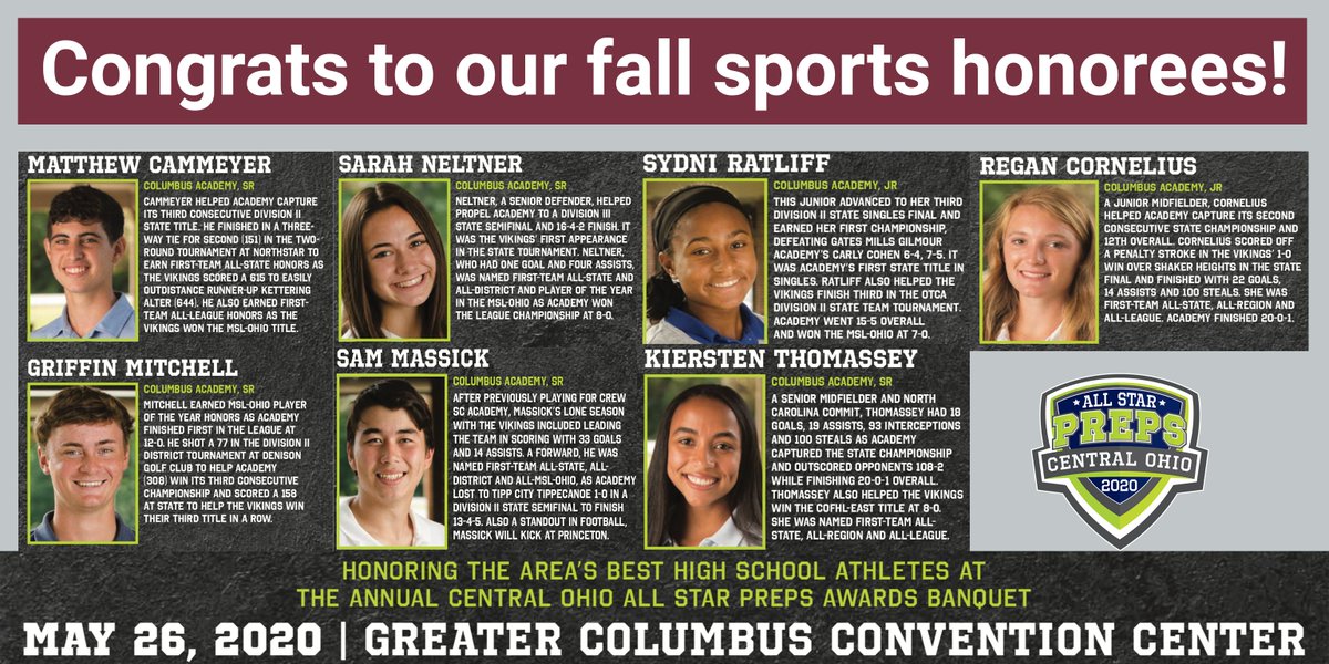 Congrats to our seven fall sports student-athletes on being selected to their respective "Super Team" as part of 2020 @ThisWeekSports All Star Preps! See the full article at: thisweeknews.com/sports/2020013…