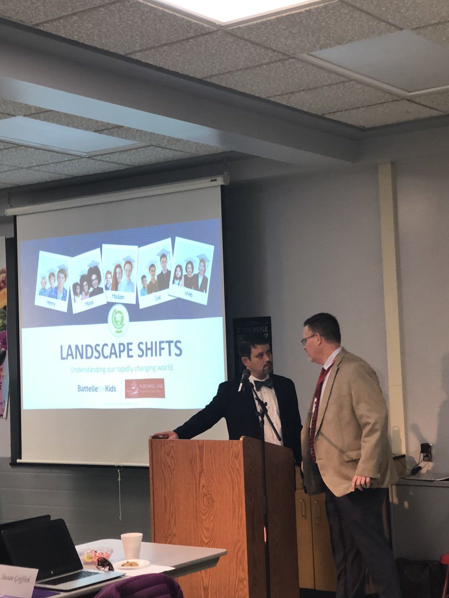 Thanks to @plsdsuper for bringing <a href="/battelleforkids/">Battelle for Kids</a> to the <a href="/ariniu28/">ARIN IU28</a> region to start the discussion about what’s critical, important and interesting when it comes to educating kids. #PortraitOfaGraduate
