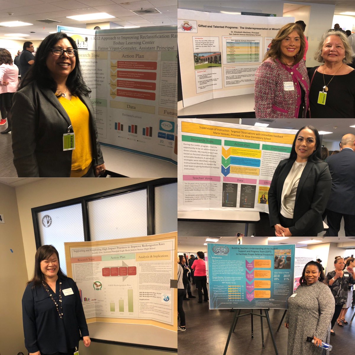 MaldonadoSBUSD's tweet photo. LA Leads! I was so inspired by the great work of so many administrators who conducted action research case studies as they completed their clear credentials! @LAUSD_PLLD @LASchools @SHHSLausd #LeadershipMatters https://t.co/JvSBCvceaQ