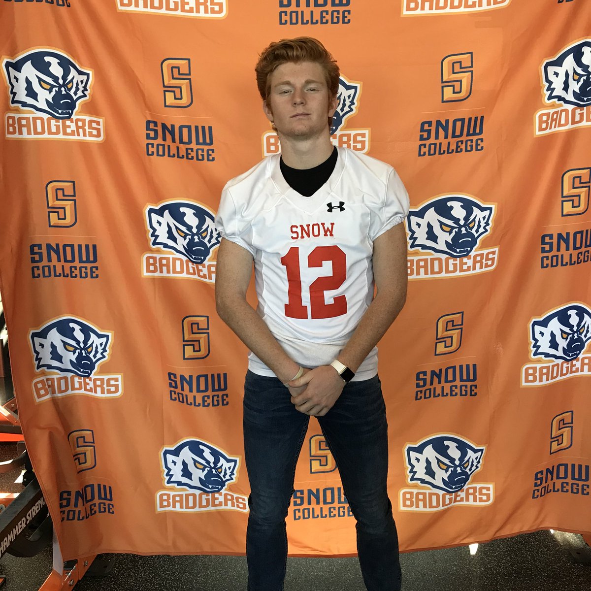 Thanks <a href="/AndrewMitch/">Coach Mitchell</a> and @Gakweed for a great day at Snow College.  Go Badgers!!!