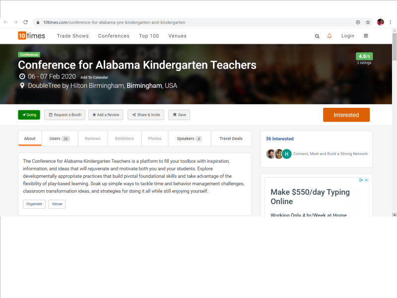 JBrks8's tweet photo. Around this time last year, I had the opportunity to participate in this awesome two-day conference. I'd advise all kindergarten teachers to go with your grade levels. #ED505_91 https://t.co/9y8RXYW84K