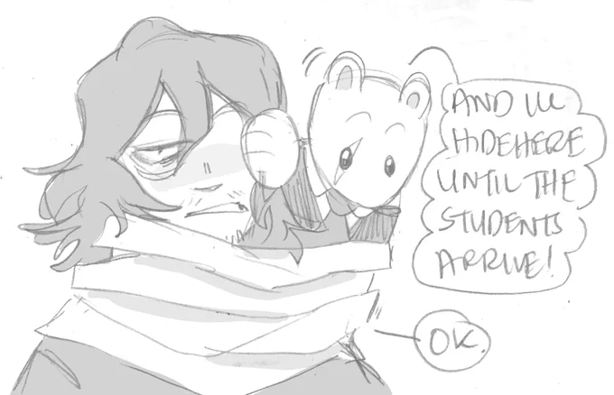 y'all remember flesh scarf #aizawashouta #principalnezu #bnha #mha 