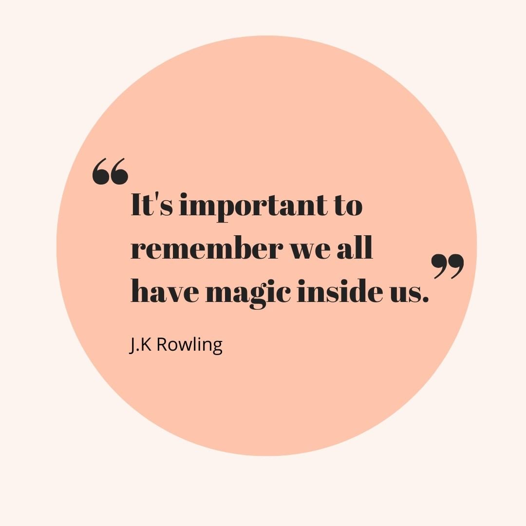orangebergamot's tweet photo. It's important to remember we all have magic inside us. - J.K Rowling 📷 @LittleBrandbk
#qotd #loveyourself #youcandoit #justdoit #goals #femalefounders #womenentrepreneurs #womenempowerment #womenhelpingwomen #milliondreams #obtribe #dreamitdoit #youcandoit #todayiwill https://t.co/LNuV6kLWrA