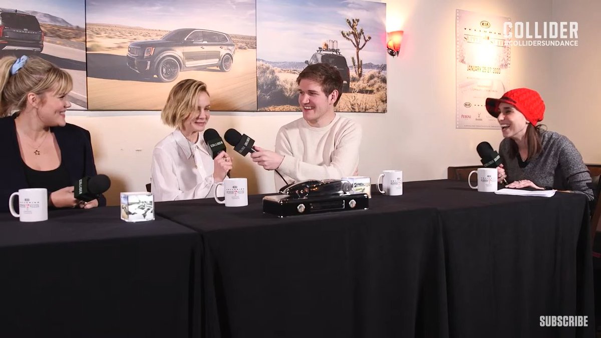 SteveCalderon85's tweet photo. #PromisingYoungWoman Interview: @boburnham, #CareyMulligan & @emeraldfennell
Perri Nemiroff sits down with Burnham, Mulligan & Fennell to talk all about @PromisingFilm which is officially the #Sundance2020 standout.
#ColliderSundance
#KiaSupperSuite
➡️ https://t.co/kTEYPgRXdM https://t.co/fQUv9S3hZH