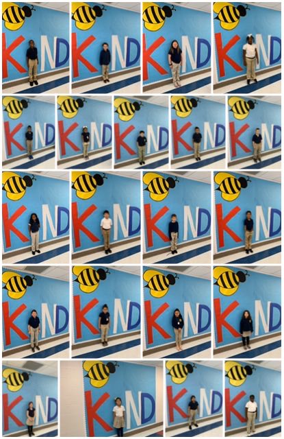 MrsNobles2nd's tweet photo. We were the “i” in kind today! #thegreatkindnesschallenge ⁦@CollierES⁩ https://t.co/rtlQovRX6X
