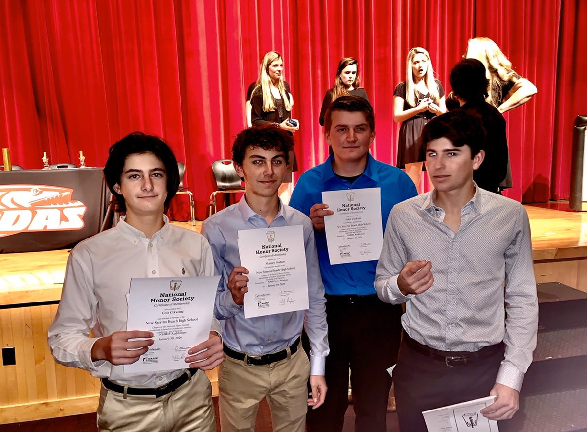 nsb_baseball's tweet photo. A little shout out to these Cudas for being inducted into the National Honer Society tonight. #GoCudas, #CudasBaseball https://t.co/y38sea7sFs