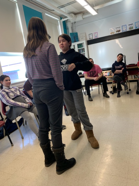 devon_middle's tweet photo. Improv as a SPARK activity. #calithumpians #lovedramaclasses https://t.co/avuMppjtzt