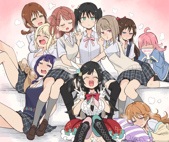 スクールアイドル同好会?多分全員くすぐったぜ 