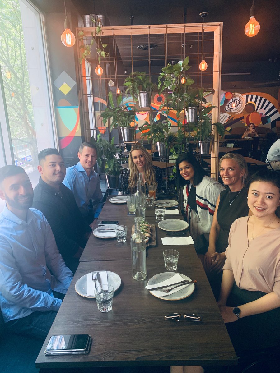 Pulse_Recruit's tweet photo. What do you get when you have 7 people, 4 celebrations and 1 restaurant?!?
Lots of laughs, food and (because we are work obsessed) business talk!
#PulseTeam #TeamEvent #Cheers #Welcome #Birthday #Leadership #OfficeOuting #TheWolfWineBar #Office #Work #Business #Career #Success https://t.co/dHJwgRjIax