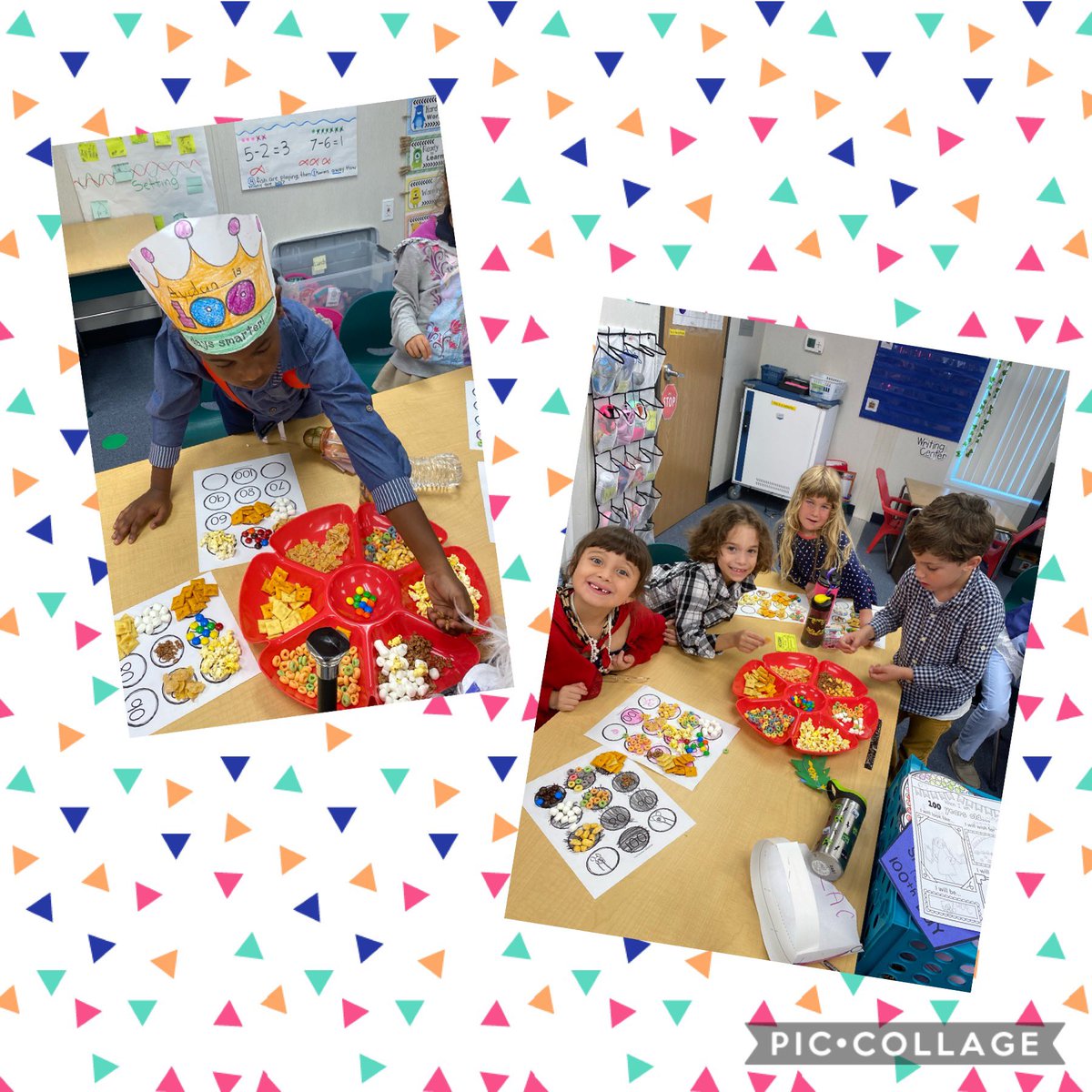 mskaydee24's tweet photo. Happy 100th Day from Granny DaCosta & her 100 yr old cuties! #HowCuteAreThey #HoldingStrongFY20 #Ilivefordressupdays https://t.co/57sk4NCgmY