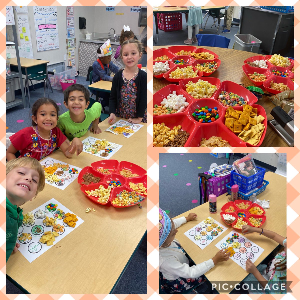 mskaydee24's tweet photo. Happy 100th Day from Granny DaCosta & her 100 yr old cuties! #HowCuteAreThey #HoldingStrongFY20 #Ilivefordressupdays https://t.co/57sk4NCgmY