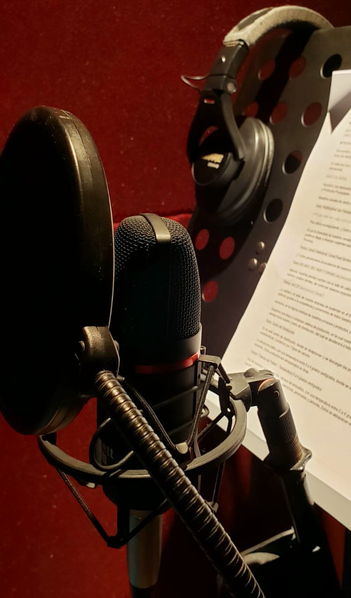 Internovam's tweet photo. En sala de #grabación para el próximo lanzamiento #VR #RealidadVirtual #Storytelling #LabuenaFamilia #Inmerzum 💪📽🎙🎧 https://t.co/On7KqFx5pr