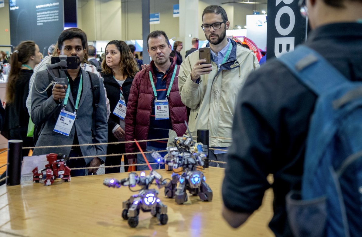 #TBT 🤖 Known for its outstanding mechanical aesthetics + cutting edge #technology, GJS ROBOT has attracted millions of fans with 3 blockbuster products: battle robot GANKER, GANKER EX &amp; GEIO.  Did you catch the #battle of the #robots? #CES2020 #KidsFamilyCES
