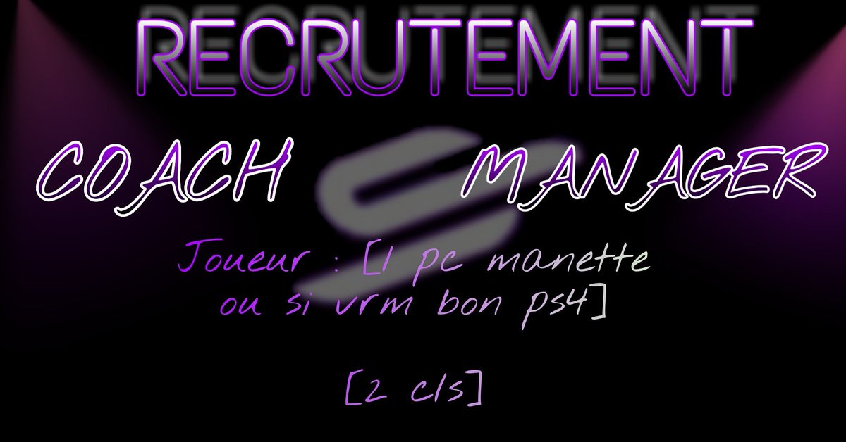 EsportExora's tweet photo. #FortniteChapter2 #eSports #recrutement https://t.co/kEWBihNYQb