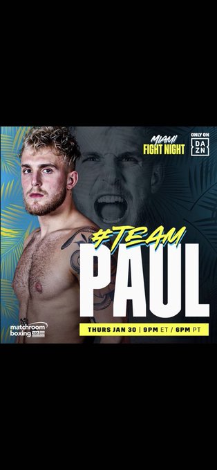 hii my friends&hearts;️ subscribe to support and watch @jakepaul fight!! https://t.co/PEfxJXrljC https://t.