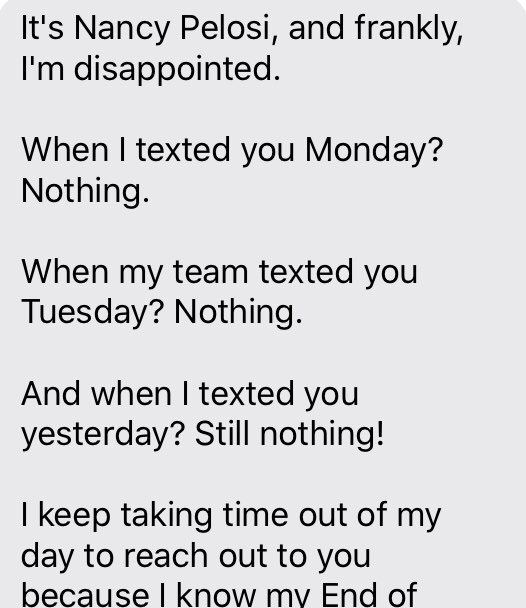 balutacris's tweet image. Know what, Nancy-pants? My mother can speak to me this way. I’d forgive my sister if she spoke to me this way. I might tolerate it from a boss or girlfriend, except... no I wouldn’t. Lookin’ for a tilly, #Pelosi? #LETSHAVEADONNYBROOK! Wanna get nuts, Nanners?! #LETSGETNUTS!