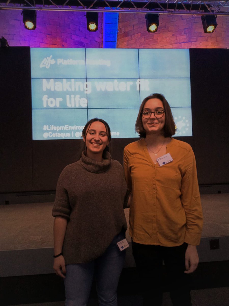 UpcAiche's tweet photo. On January 29 and 30 "LIFE Platform meeting on wastewater treatment" has taken place in the "Museu de les Aigües de Barcelona" and @upcaiche
has been able to be there.

The event, organized by @CETAQUA, has had plenums, thematic workshops, excursions and posters. (1/2) https://t.co/nDlc0kpC1o