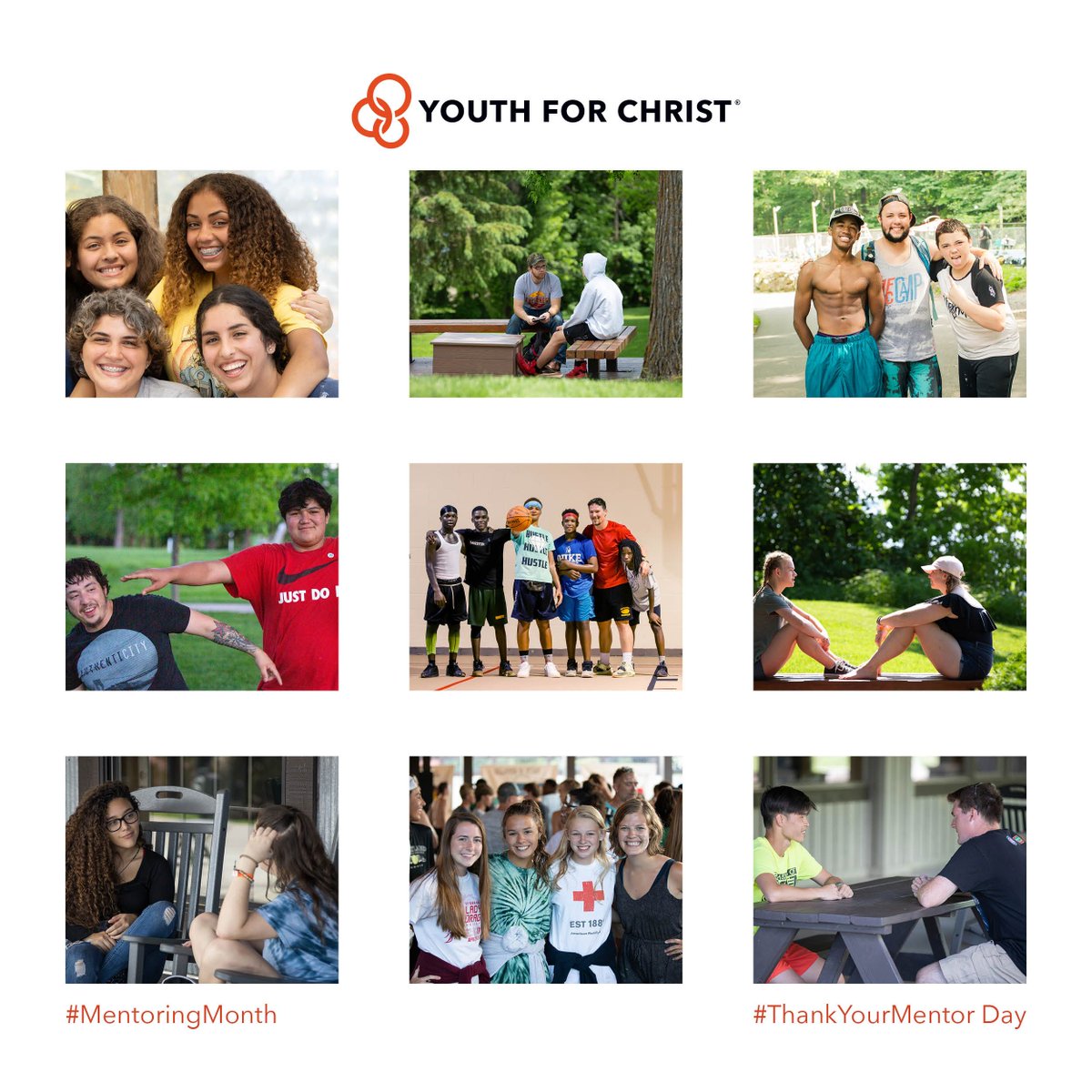 Today is #ThankYourMentor Day! Drop a shoutout to 
your YFC leader and tag us to help us celebrate.
 #YFCUSA #MentoringMonth