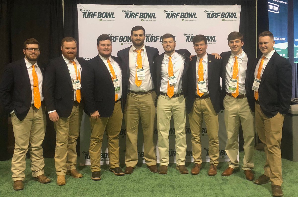 Great time at #GIS2020. Our teams placed 20 & 25! Couldn’t have done it without our professors and supporters! Big thanks to @UTTurfPath @Sorochan @twitterlessDavid @TnTurfAssoc @JohnDeere @ToroGrounds #TNTurf