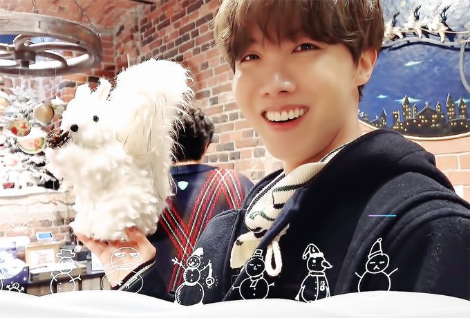 I will hopefully  be back tomorrow, I just have a stressful exam first In the meantime have a Hoseok indulging Yoon with a picture in a giftshop before sighing for the thousandth time 'Hyung, it's chipmunk' before their friends ask what they're doing