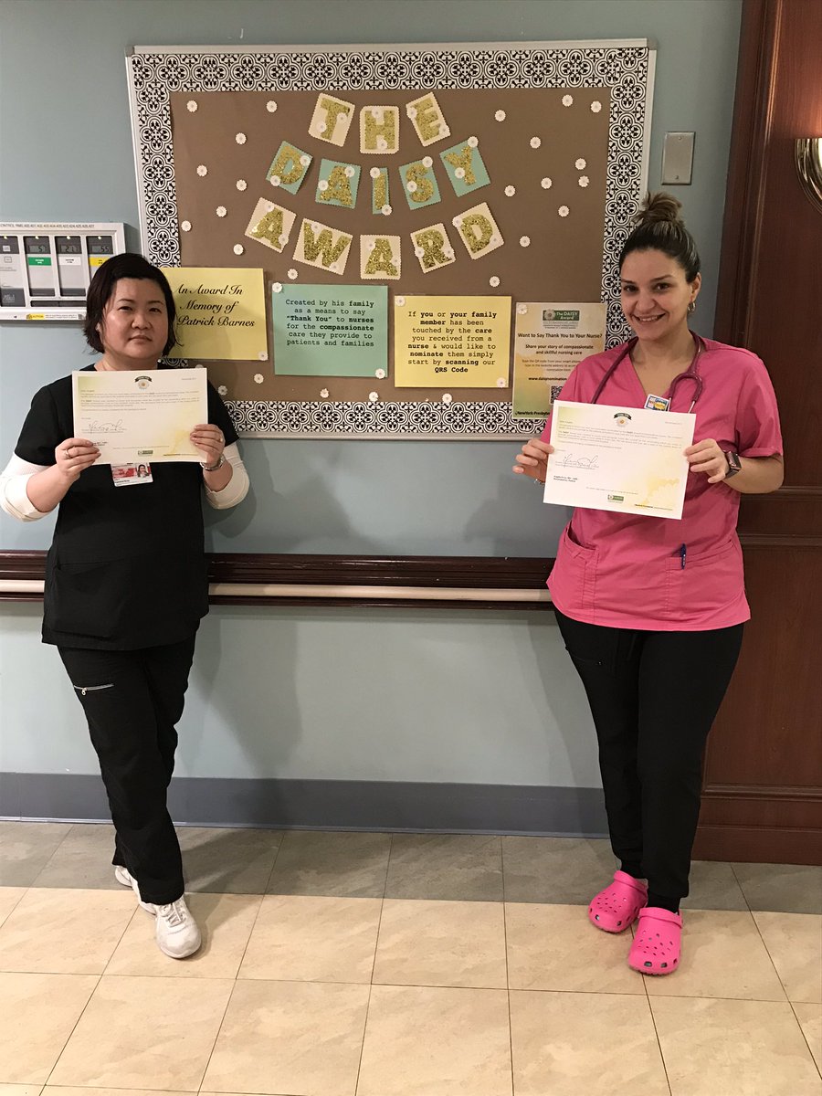 Infill4 is super excited and proud of our December Daisy nominees Angela W, Angela E, Melissa D, Ann, and Polly. Congratulations 🎈🎊🎉 on your nomination and well deserved. This team exemplifies excellent patient care delivery@4Infill <a href="/AishaD_Miller/">Aisha Miller</a> <a href="/ErnestoPMir/">Ernesto Perez-Mir</a> <a href="/NypbmhD/">NYPBMH_DAISY</a>