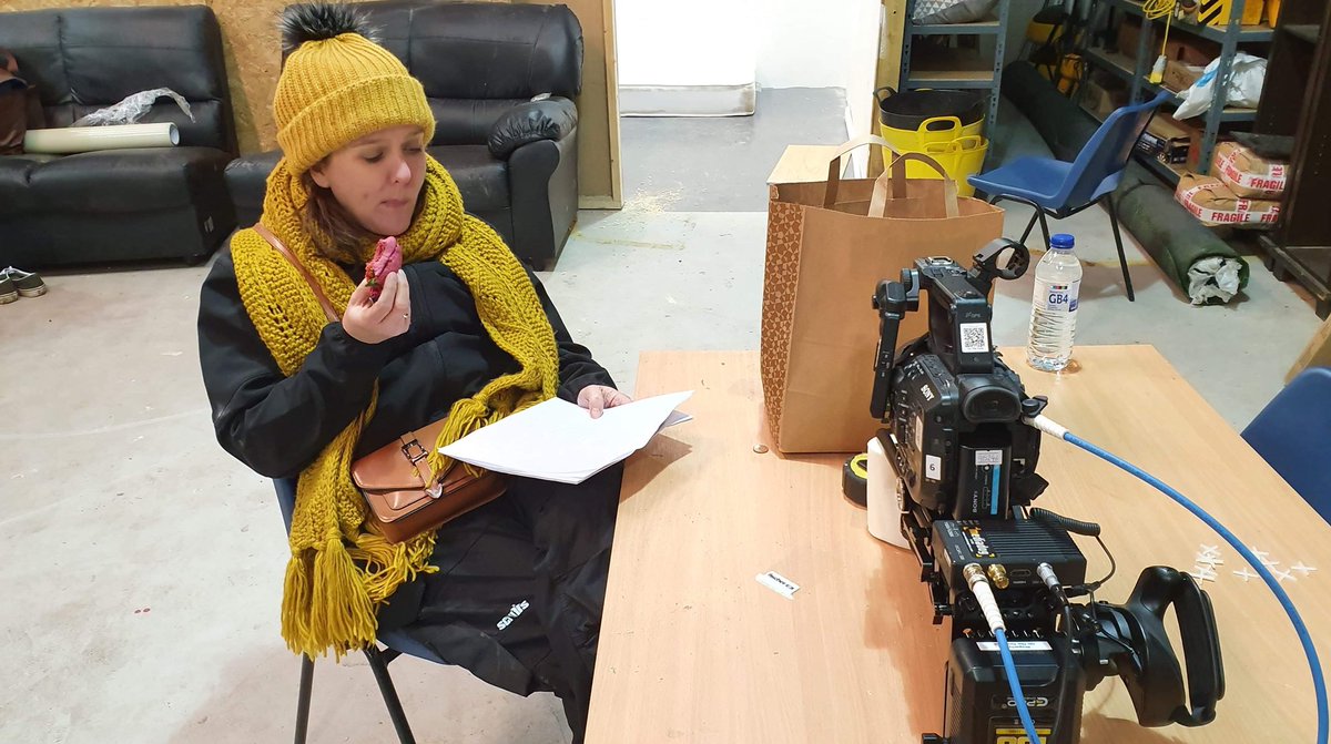 IEmmaTurner's tweet photo. Had the best two days filming in Birmingham @onthetoolstv #inthetrade #Webseries #script #team #actors #act #acting #lifeisgood https://t.co/mHVhkao4vt