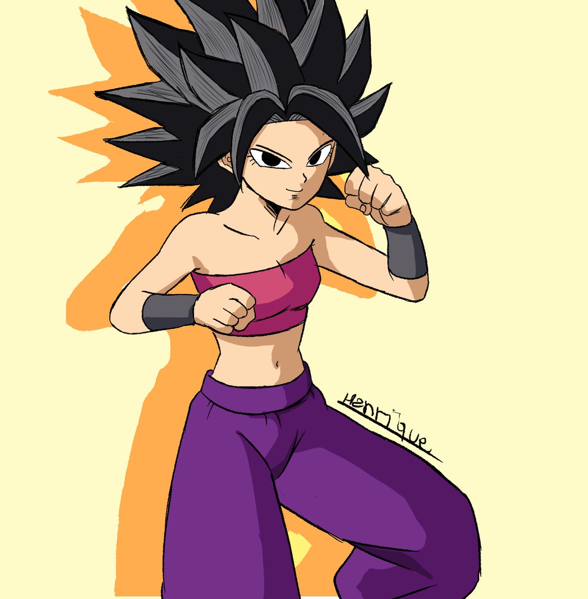 henhitto's tweet photo. #fanart 
#dragonball
#caulifula https://t.co/igkyFAfA9G