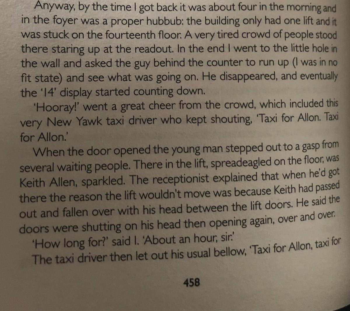 New Order’s Peter Hook, a night out in New York in the early 90s...