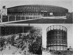 MuseoSanLorenzo's tweet photo. Ves porque el apodo " El Gasometro"...? porque su extructura exterior era igualita a los gasometros de la epoca. https://t.co/x4NJ8VGYU1