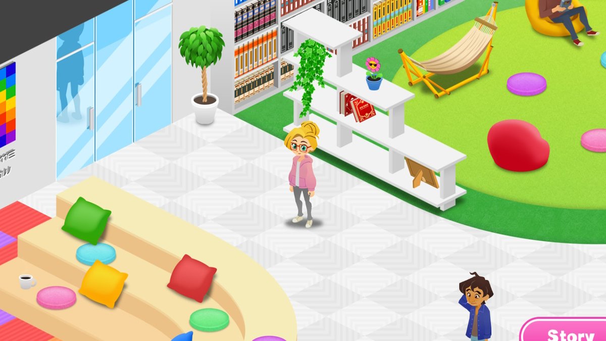 jagaballsenki's tweet image. アークワイワイワールドという感じのアクションゲーム
プログラムオタクの眼鏡女子がオフィスラヴに発展するかが気になります #NintendoSwitch #CODESHIFTER