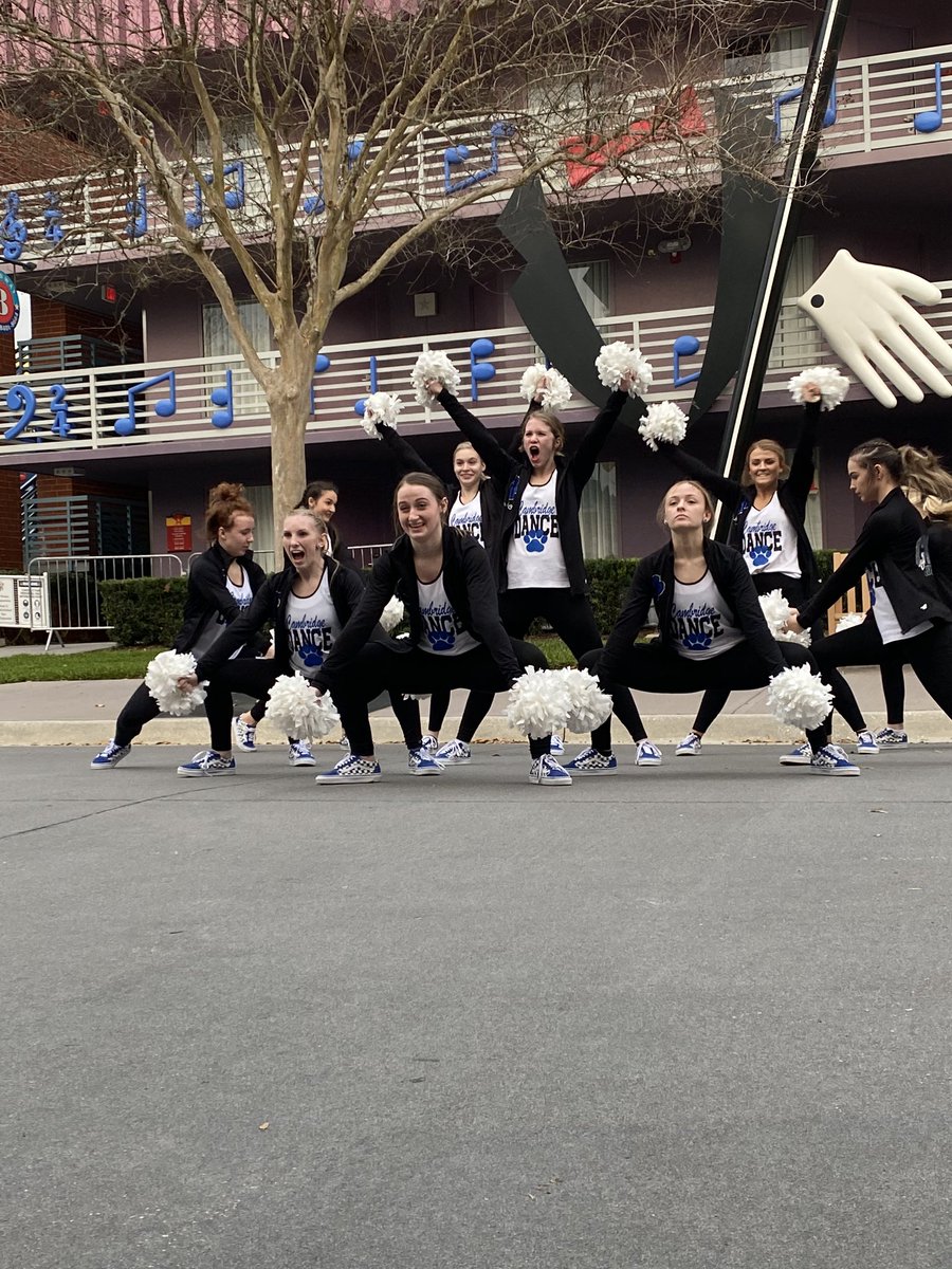 CHSBobcatDance's tweet photo. 1st practice at Disney. 
Tomorrow-Peaches Dance Studio and PRELIMS!!!! #udanationals #thisisit #thebestweekendever https://t.co/O8rc3wc9TY