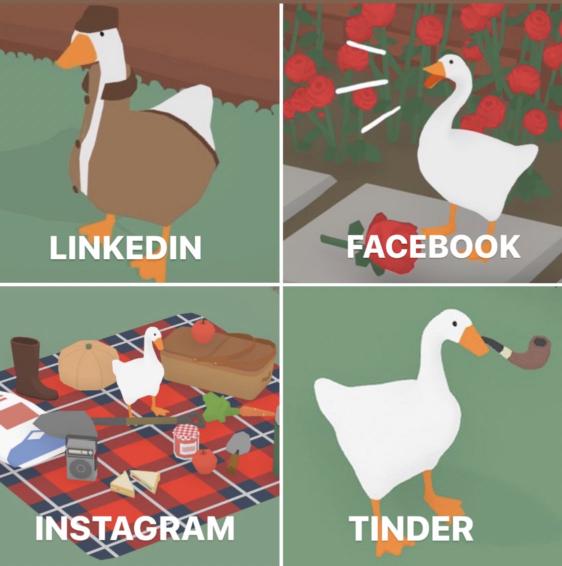 Get you a goose who can do it all 🦢 #dollypartonchallenge #untitledgoosegame #honkhonk