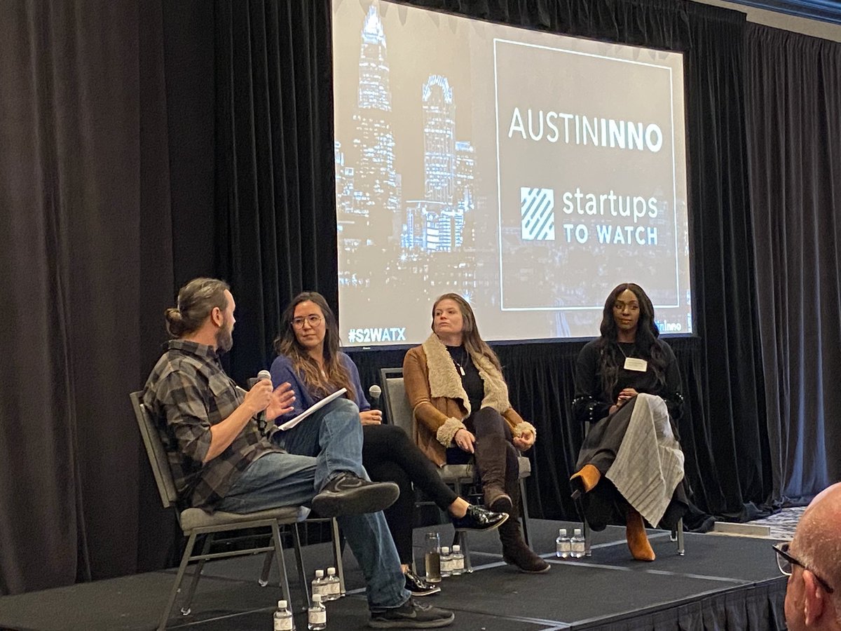 AustinInno's tweet image. Thank you to our killer #startupstowatch panel tonight! @openteamsinc @literati #Spot @BrentWistrom