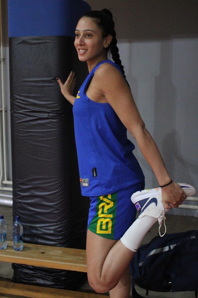Mais um dia de treino concluído por aqui. Rumo ao Pré-Olímpico 💪🏻🇧🇷🏀
Foto: Divulgação/CBB