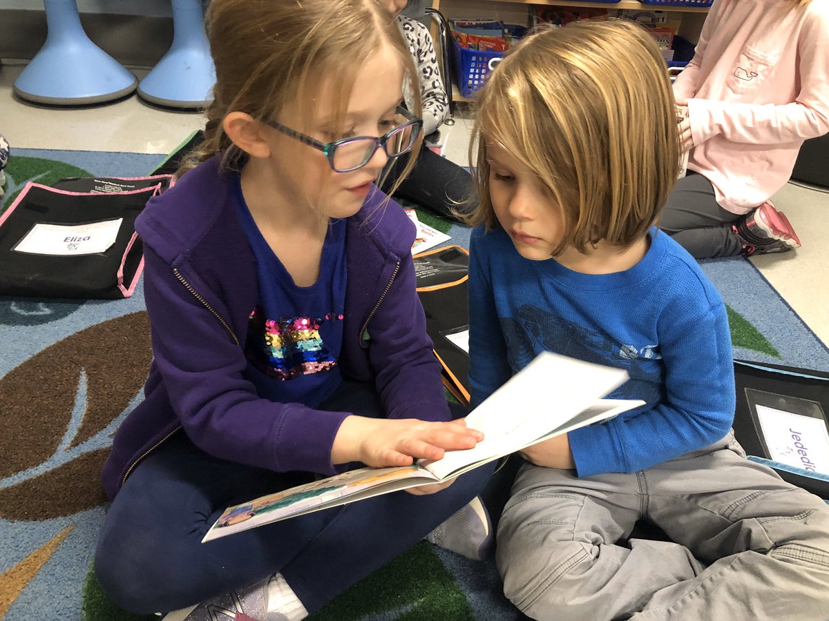 Reading with a partner is always so much fun! #sheridanshines