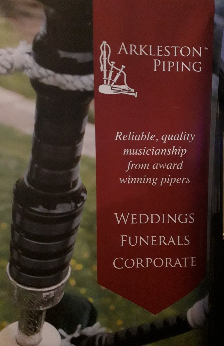 Enjoying representing <a href="/arklestonpiper/">Arkleston Piping</a>  <a href="/Normandy_hotel/">Normandy Hotel</a>     wedding bands extravaganza... #scottishweddingservices <a href="/metcars/">MET Chauffeur Services</a> #scottishweddings