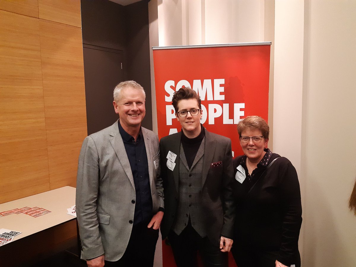 BronyaO's tweet photo. Great to celebrate the #StonewallTop100 &amp; award winners this evening representing Vodafone (+13 places to #19!). Even better to consider the positive impact of Stonewall benchmarking and best practice on UK workplaces. #ConnectingwithPride #PrideinVodafone #InclusionforAll https://t.co/0Ra6Fx6Szd
