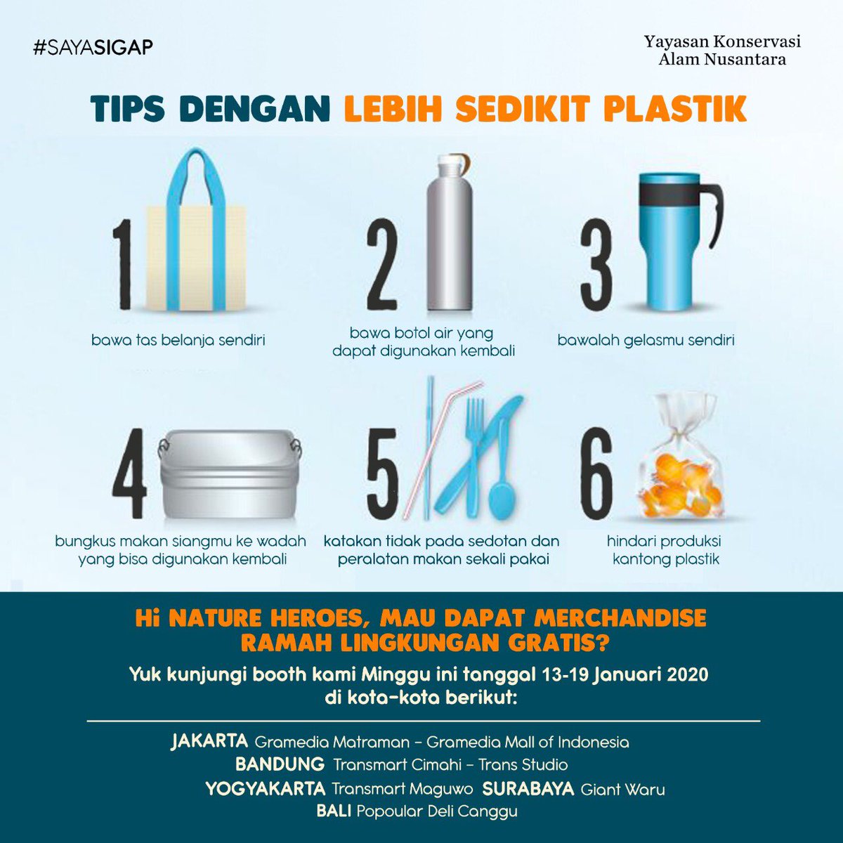 eugeniamayi's tweet photo. Yuk #dietplastik dan sayangi bumi https://t.co/8xuHYz1nq2