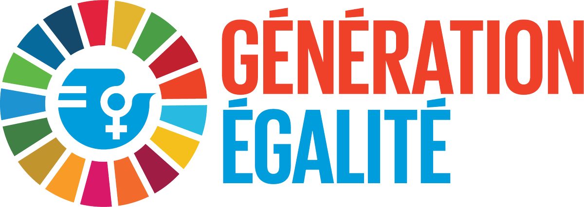 Nous.
Ne.
Nous. 
Tairons.
Pas. 
Tant. 
Que. 
Les.
Femmes. 
Ne.
Seront. 
Pas.
Libres. 
Égales. 
Et. 
Respectées. 
#GénérationÉgalité