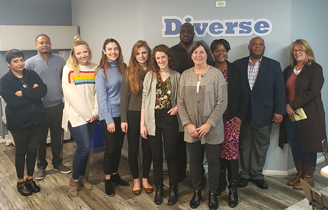 TheEDULedger's tweet image. Thank you @AchieveTheDream  president and CEO Dr. Karen Stout for yesterday's visit. We look forward to #ATD_Dream20!  #comm_coll #diverse35