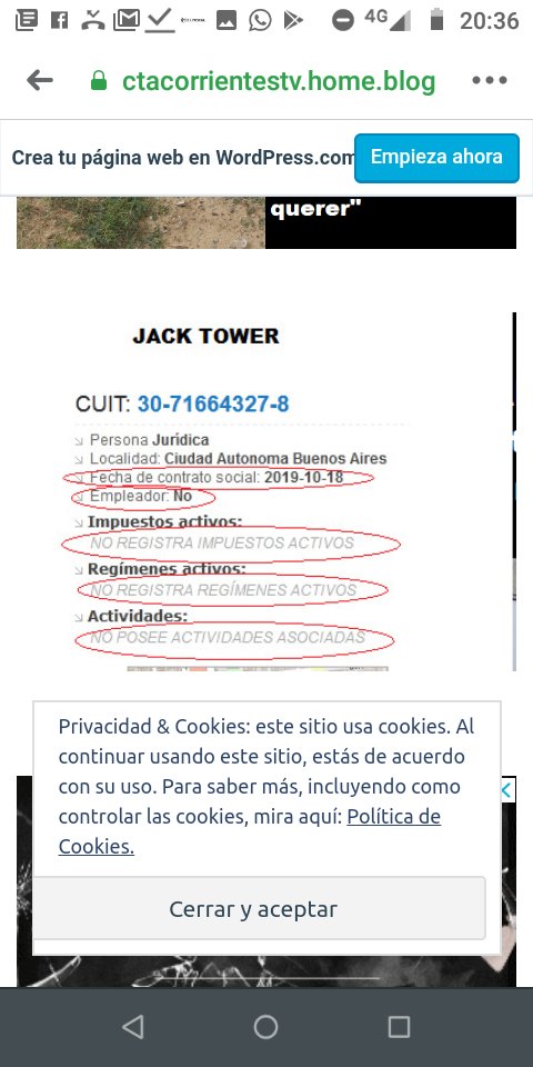 belenfankhauser's tweet photo. No paga nada. Ni empleados, ni impuestos ni nada. #JackTower ilegal por dónde lo vea. Pese a quien le pese y a todos sus fanes @MatutePiattoni no tenés verguenza ajena.y @municorrientes peor!!!! https://t.co/uBPg2XQPmX