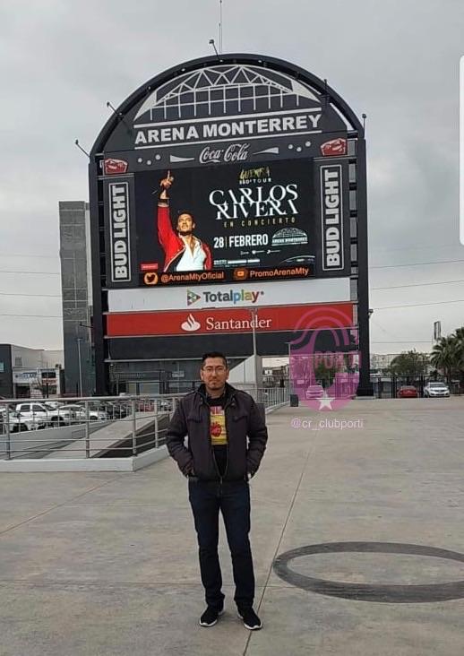 CR_ClubPorTi's tweet photo. ¡Estamos a pocos días de vivir la experiencia del #GuerraTour 360° @_CarlosRivera  el primero en vivirla será Monterrey este 28 de febrero!
Tus #Riveristas de @CR_ClubPorTi
Te Esperamos
@_CarlosRivera
@WestWoodEntt
@westwoodfans 
@jjuarezww 
@mikenoriega
@ArenaMtyOficial https://t.co/eTZbhqXYPV