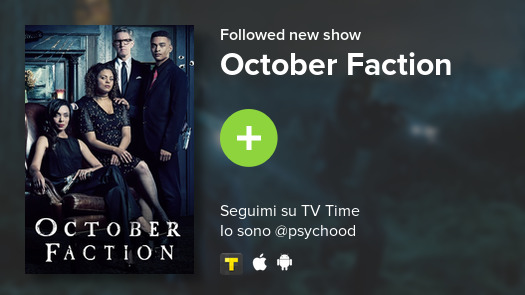 psychoods's tweet photo. Ho appena aggiunto October Faction alla mia raccolta! #tvtime https://t.co/NrFEbMXAQ6 https://t.co/FQRt1GLCNc