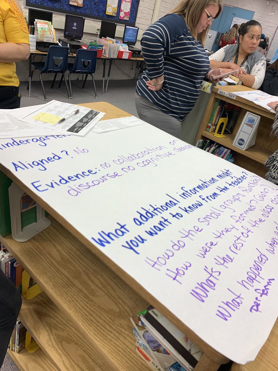 FerronFalcons's tweet photo. Our teachers engaged in task analysis and standard alignment as we continue on our journey of continuous growth. #FerronIsFlying #TeamworkMakesTheDreamWork https://t.co/zmLlbqJGPh