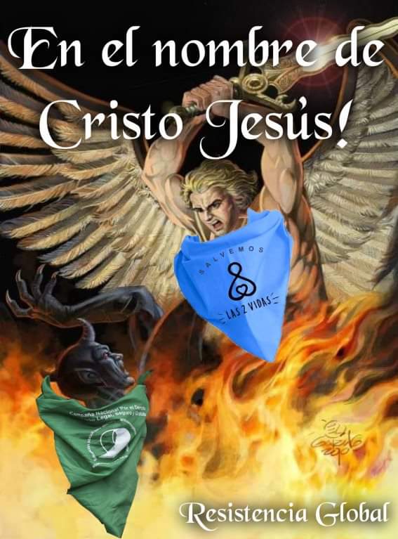 Calandria33R's tweet photo. #NoGraham LA CAUSA PROVIDA VENCERA PORQUE SOMOS MAS LOS CELESTES QUE LOS PSICOPATAS 🇦🇷 https://t.co/noRfoDlwaF