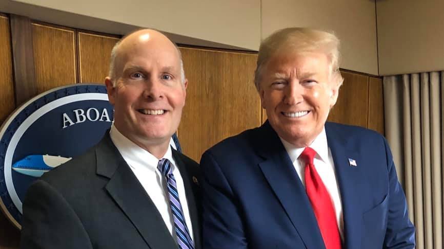 Rep. John Moolenaar on X: "Thank you for the ride back to Michigan, Mr.  President! You promised to deliver a new trade deal with Mexico and Canada  and you kept that promise.