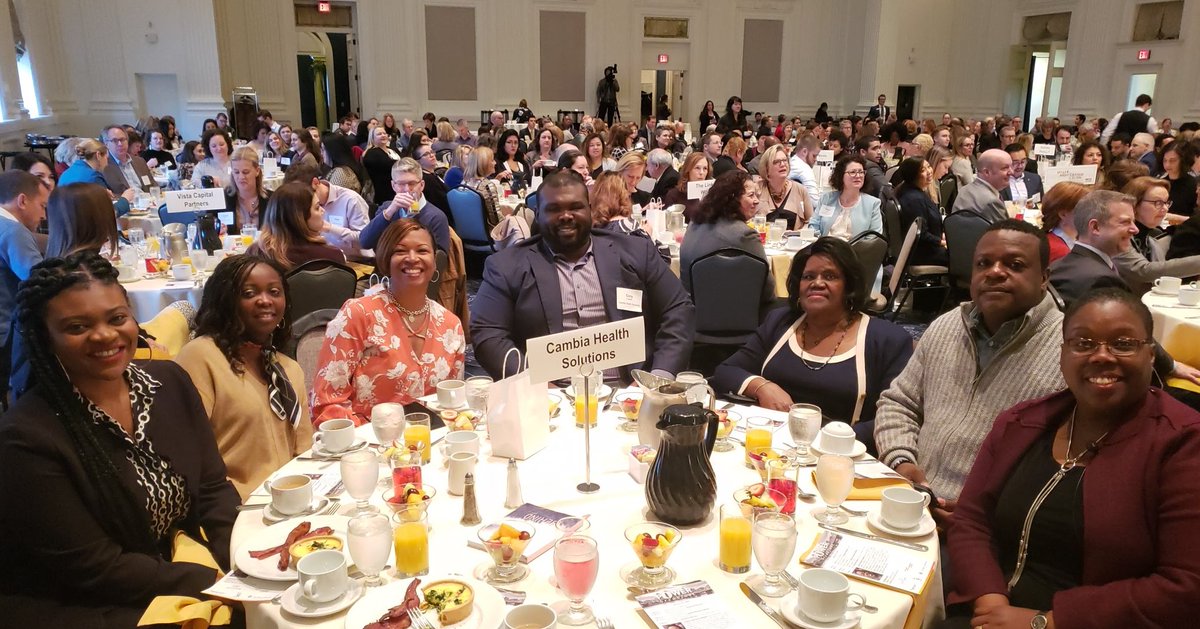 Cambia's tweet photo. Our Black Organization for Leadership Development (BOLD) employee resource group celebrated #BlackHistoryMonth @PDXZBIZJournal’s Power Breakfast featuring OR Supreme Court Justice Adrienne Nelson. “It's important to make space at the table for all.” Cambia BOLD Chair Nancy Harris https://t.co/rvUiWJlR9T