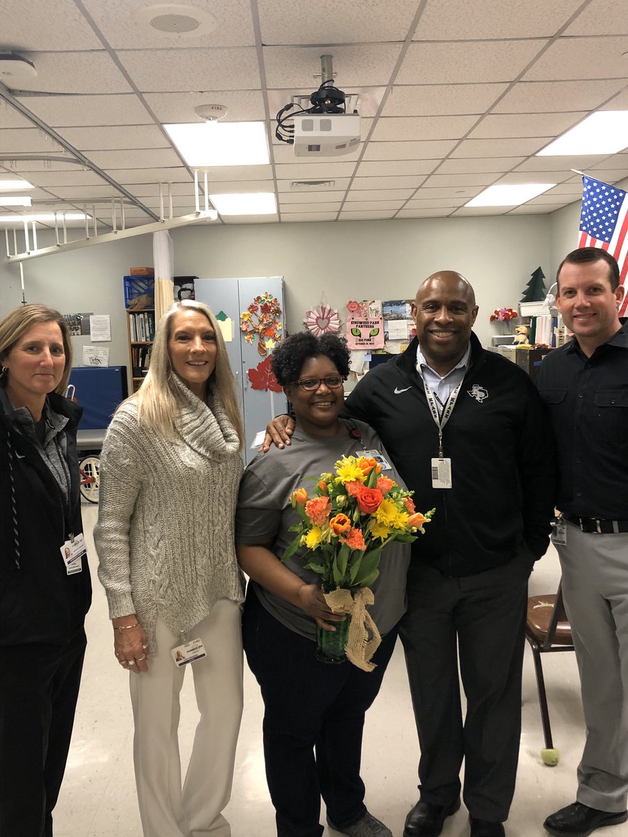 H U G E Congrats 👏🎉👍 to Rolanda Wilkins on winning Teacher of the Year for KPark. The ➕ impact she has on 👨‍🎓 is incredible‼️ #SheIsKPark #BetterToday