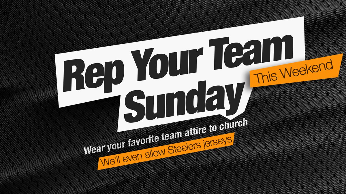 BSCCRehoboth's tweet photo. Bust out your favorite teams jersey, hat, socks (you know you're a fan if you're rocking team socks!)...it's REP YOUR TEAM SUNDAY this weekend at church!

Also, there may or may not be a Stadium Snack Buffet. 🤫 https://t.co/3H3KeLOE99